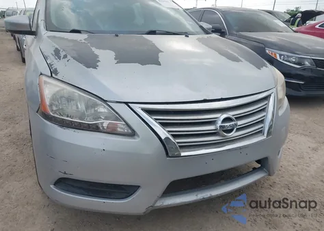2014 Nissan Sentra S из США, поврежденный, VIN 3N1AB7APXEY212696